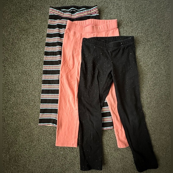 Girls Lot of Members Mark Favorite Leggings, Size 4/5 (3 piece) - Picture 1 of 3